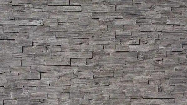 Wood Anthracite Doğal Ahşap Görünümlü Duvar Kaplama Panelleri